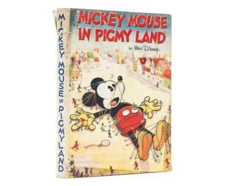 Disney (Walt) Mickey Mouse in Pigmy Land, first edition, colour frontispiece, illustrations, light browning, original pictori