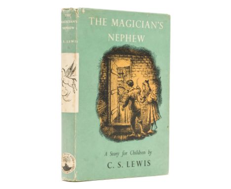 Lewis (C.S.) The Magician's Nephew, first edition, illustrations by Pauline Baynes, occasional light scattered spotting, orig