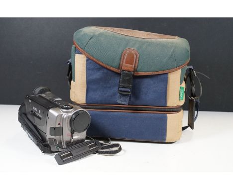 Canon UC5000 8mm Video Camcorder, contained within camera case