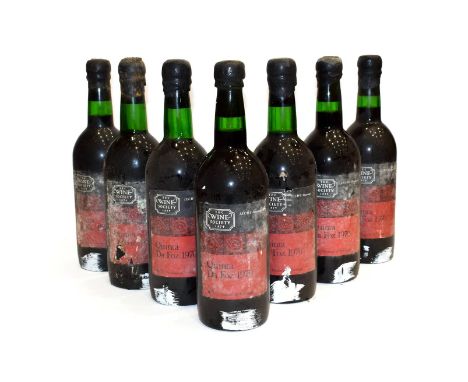 ~ Quinta Da Foz 1970 Vintage Port, by the Wine Society (seven bottles) .  Four bottles in to neck, three bottles top shoulder