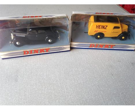 DInky 1950 Ford V8 Pilot and Dinky 1950 Ford E83W 10 CWT Van - unused - Excellent condition. Scale 1:43