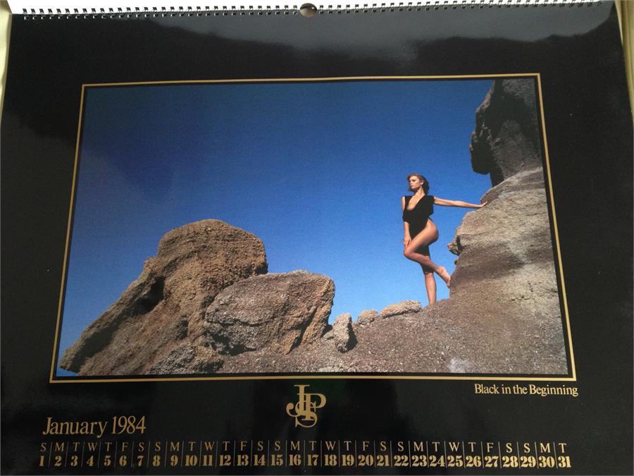 1984 JPS Calendar Excellent Condition in Original Sleeve