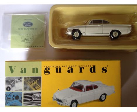 Vanguards - Ford Capri 109E GT -  Ermine White - Scale 1:43. Excellent conditions. Unused.