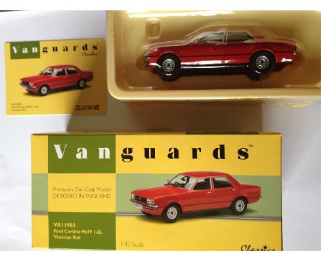 Vanguards - Ford Cortina MkIV 1.6 L - Venetian Red  - Scale 1:43. Excellent conditions. Unused.