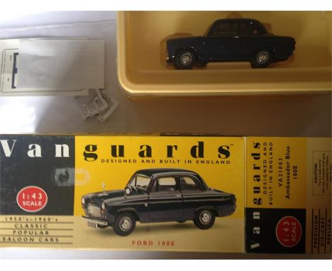 Vanguards - Ford 100E - Ambassador Blue - Scale 1:43. Excellent conditions. Unused.