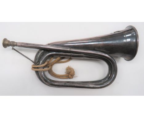Continental Rifles Bugle silvered bugle. &nbsp;The end fitted with crossed rifles and continental crown. &nbsp;Complete with 