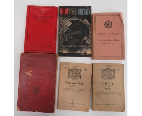 Military Manuals consisting Kings Regulations And Orders For The Army 1912 ... Complete Guide To Military Map Reading ... Dri