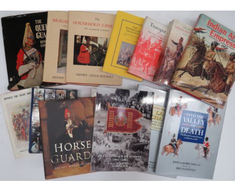Various Cavalry Regimental Books including Horse Guards ... Spearmen The History Of The 9/12 Royal Lancers ... Indian Army Of