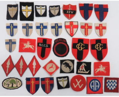 Army Groups and Corps Formation Badges including embroidery 1st Army ... Embroidery 2nd Army ... Bevo weave 8th Army ... Embr