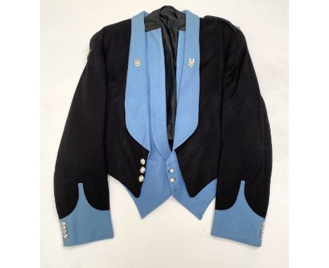Special Air Service SAS Mess Uniform of Lt Col W.L. Mundell BEM. A good example of the regulation pattern, dark blue material