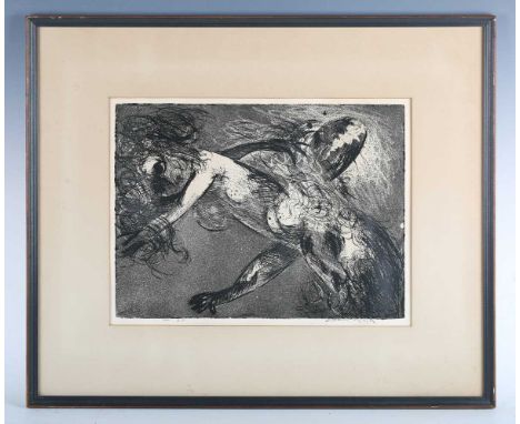 Arthur Boyd (Australian 1920-1999) - Electra, etching, signed in pencil lower right, numbered –25 lower left, 29.5cm x 39.5cm