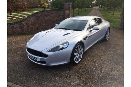 Reg 60 2010 Aston Martin Rapide V12 Old Reg X11xaj Log Book