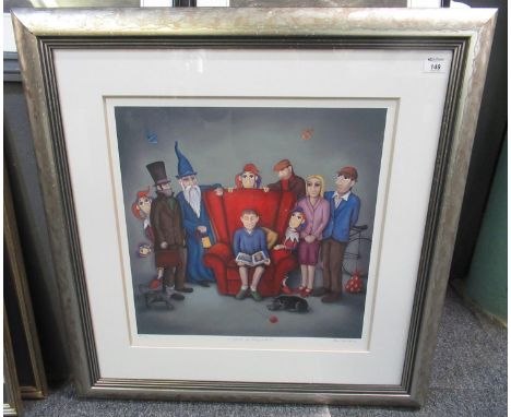 After Paul Horton, 'A World of Imagination', artist proof limited edition coloured print 5/49, signed in pencil by the artist