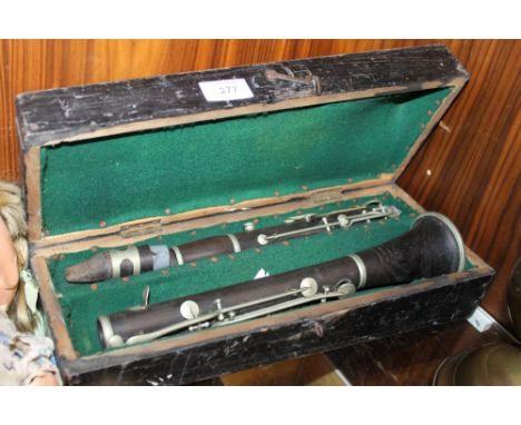 A CASED CLARINET