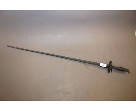 A VINTAGE FENCING SWORD  A/F