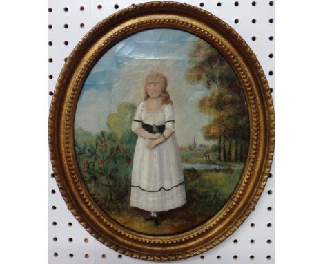 English Provincial School (1790), Portrait of William Kendall, in the ninth year of his age; Portrait of Sarah Kendall in the