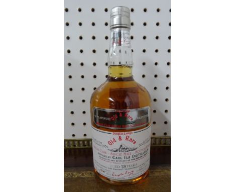 One bottle of Douglas Laing's 'Old & Rare' single malt scotch whisky distilled at Caol Ila, cased. 