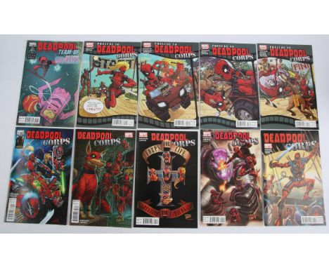 Deadpool Team-up, Deadpool Corps and One-shots: a group of 46 rare and obscure Deadpool issues and one-shot specials featurin