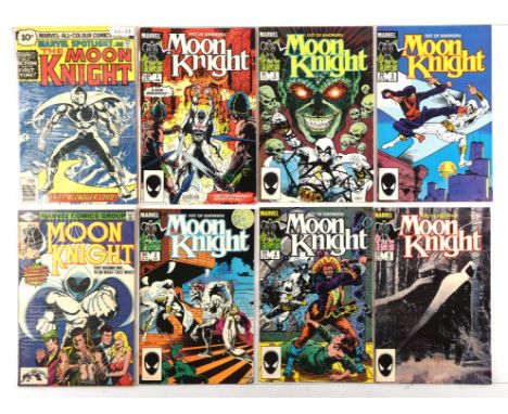 Marvel Spotlight No. 28+ Moon Knight No. 1  a pair of key issue featuring the 1stsolo Moon Knight story 1st ongoing issue  an