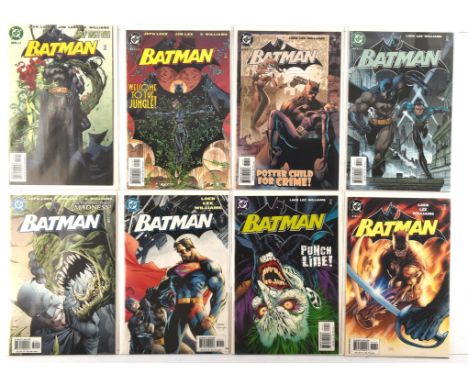 Batman Nos 609-619: a group of 11 issues with a near-complete Hush Storyline (DC Comics, 2003 onwards).A near-complete set of