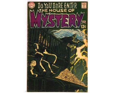House of Mystery No. 179  featuring 1st professional work in comics by Bernie Wrightson (DC Comics, 1969)Key DC Iconic horror