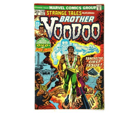 Strange Tales No. 169  featuring 1st appearance of Brother Voodoo (Marvel Comics, 1973).1st appearance of Brother Voodoo and 
