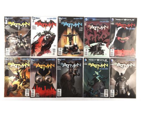 Batman (The New 52) by Scott Snyder and Greg Capullo: a complete set of 56 comics including annuals featuring key 1st appeara