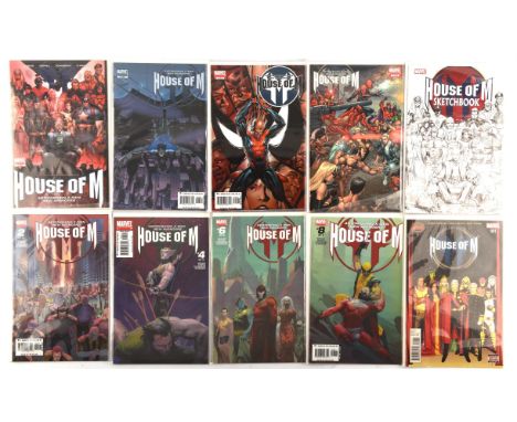 House of M, Secret Wars, Marvels + others: a large group of complete series - of 48 comics featuring 1st appearance of God Em