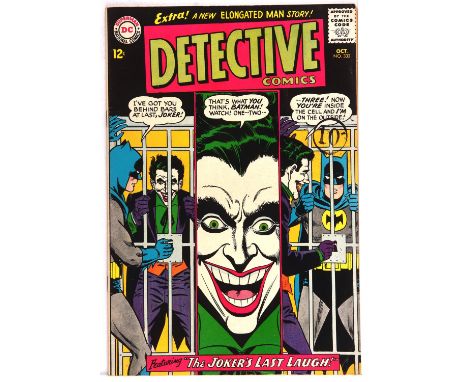 Detective Comics featuring Batman No. 332 - featuring classic Carmine Infantino Joker cover (DC Comics, 1964).Key Batman cove