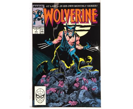 Wolverine No. 1 - first issue featuring the 1st appearance of Wolverine as Patch -  High-Grade condition (Marvel Comics, 1988