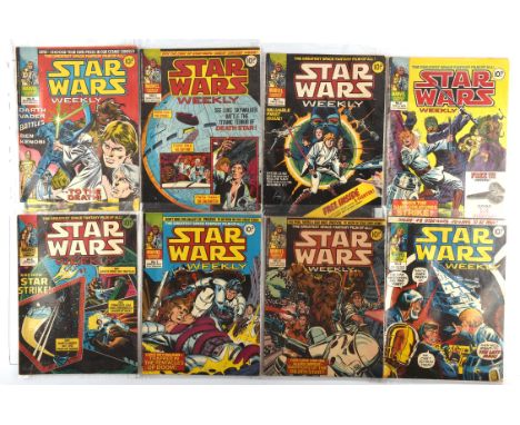 Star Wars: UK weekly comics Nos. 1, 2, 4, 5, 6, 7, 8, 9, 10, 11, 12 (Marvel Comics, October 1978 onwards).First ten issue of 