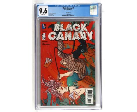 Black Canary No. 1 CGC Universal Grade 9.6  1:25 (1 per 25 copies) Tula Lotay Retailer Incentive variant cover (DC Comics, 20