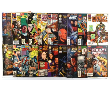 Star Trek Comics  a mixed lot of 44 comics (Malibu/Marvel Comics, 1990s onwards).1st Prints, US Cents editions.Issues complet