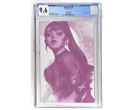Batman No. 134 CGC Universal Grade 9.6  Artgerm (Stanley Lau) Foil Virgin variant cover featuring Punchline (DC Comics, 2023)
