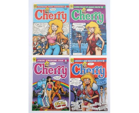 Cherry by Larry Welz  a group of 4 erotica comics (Last Gasp Publishing, 1987 onwards).Cherry is an erotic comic book about t