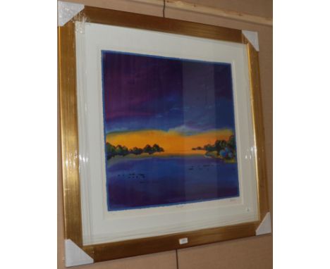 Barbara Hammerman Brody (b.1941) American ,Your Light, signed limited edition print, 65cm by 65cm