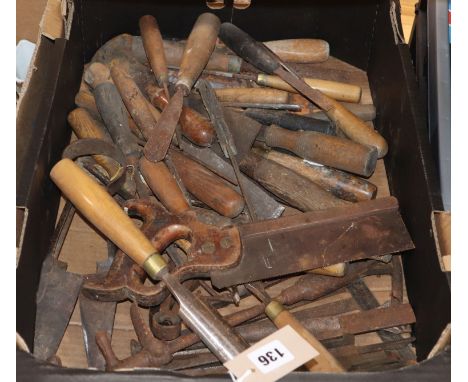 A collection of woodworking tools