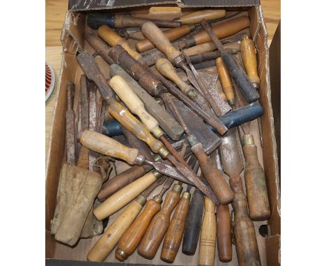 A collection of woodworking tools