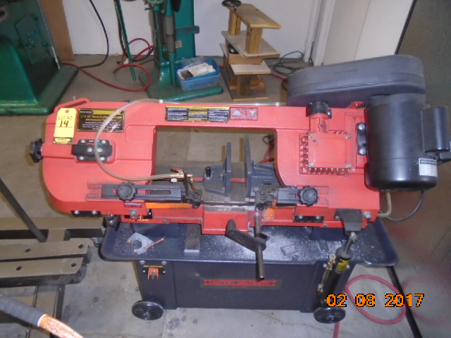 CENTRAL MACHINERY 7" X 12" HORIZONTAL BAND SAW ITEM # 93507