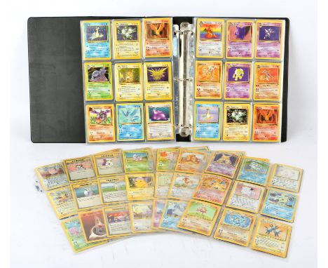 Pokémon TCG. Vintage Collection. This lot contains cards from the first four Pokémon Trading Card expansions. A complete Base