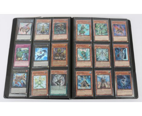 Yu-Gi-Oh! TCG Collection 180 Secret, Ultra and Super Rares. This lot contains an official Yu-Gi-Oh! folder completely filled 