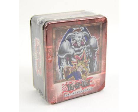 Yu-Gi-Oh! TCG Summoned Skull 2002 Collectors Tin Sealed. This item is sealed but it does have four very small tears in the sh