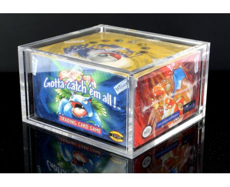 Pokémon TCG. Base Set Booster Box - Unlimited This lot contains a sealed Base Set booster box, this is an unlimited print run