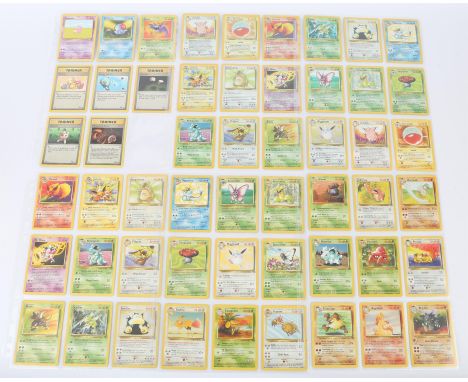 Pokémon TCG - Complete Jungle & Fossil Expansions - Unlimited. This lot contains the complete Jungle and Fossil expansions, t