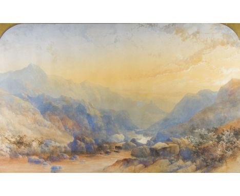 JAMES BURRELL SMITH (1824 - 1897) Framed, signed, dated 1888, watercolour on paper, heightened with white, titled and inscrib