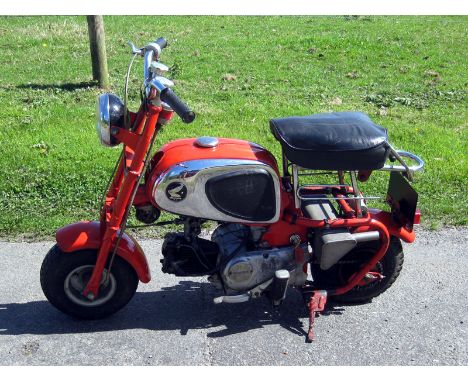 An original miniature Paddock-Bike/Yacht-stop machine c1966; A rare rigid-frame French-market only import, first registered i