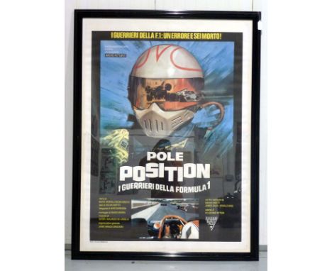To include -
1. A rare original advertisement poster for 'Grand Prix', famously starring James Garner, along side Eva Marie S