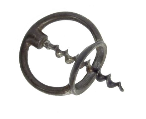 Plant's Magic nickel plated self-pulling corkscrew