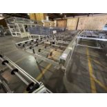 SFA 48 in. wide x 94 in. long Model 906 Roller C/V, Aluminum Frame Roller Conveyor; (Line Order #: