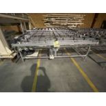 SFA 87 in. wide x 55 in. long Model 907 Manual Inspection C/V, Aluminum Frame Roller Conveyor; (Line